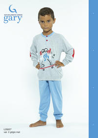 BOY'S PAJAMA M/L L30027 Tellini S.r.l. Wholesale Clothing